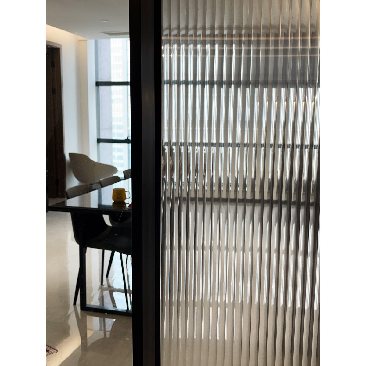 13mm Flutes Reeded Glass Window Film